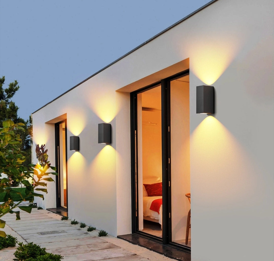 Led Wandleuchten Wandlampen innen Aussen 2 Stück