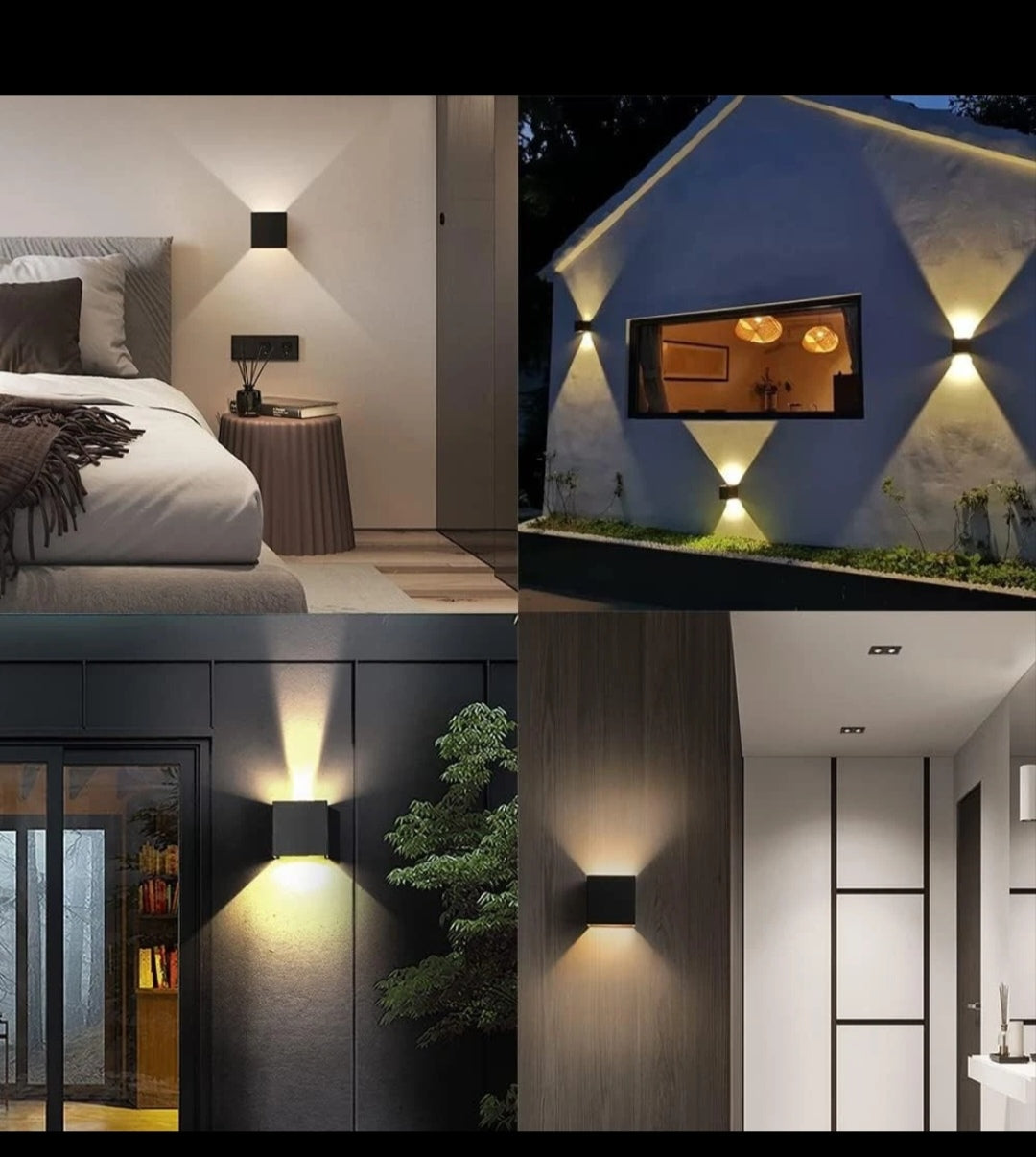 Wandleuchte Wandlampe up down innen Aussen Einstellbar
