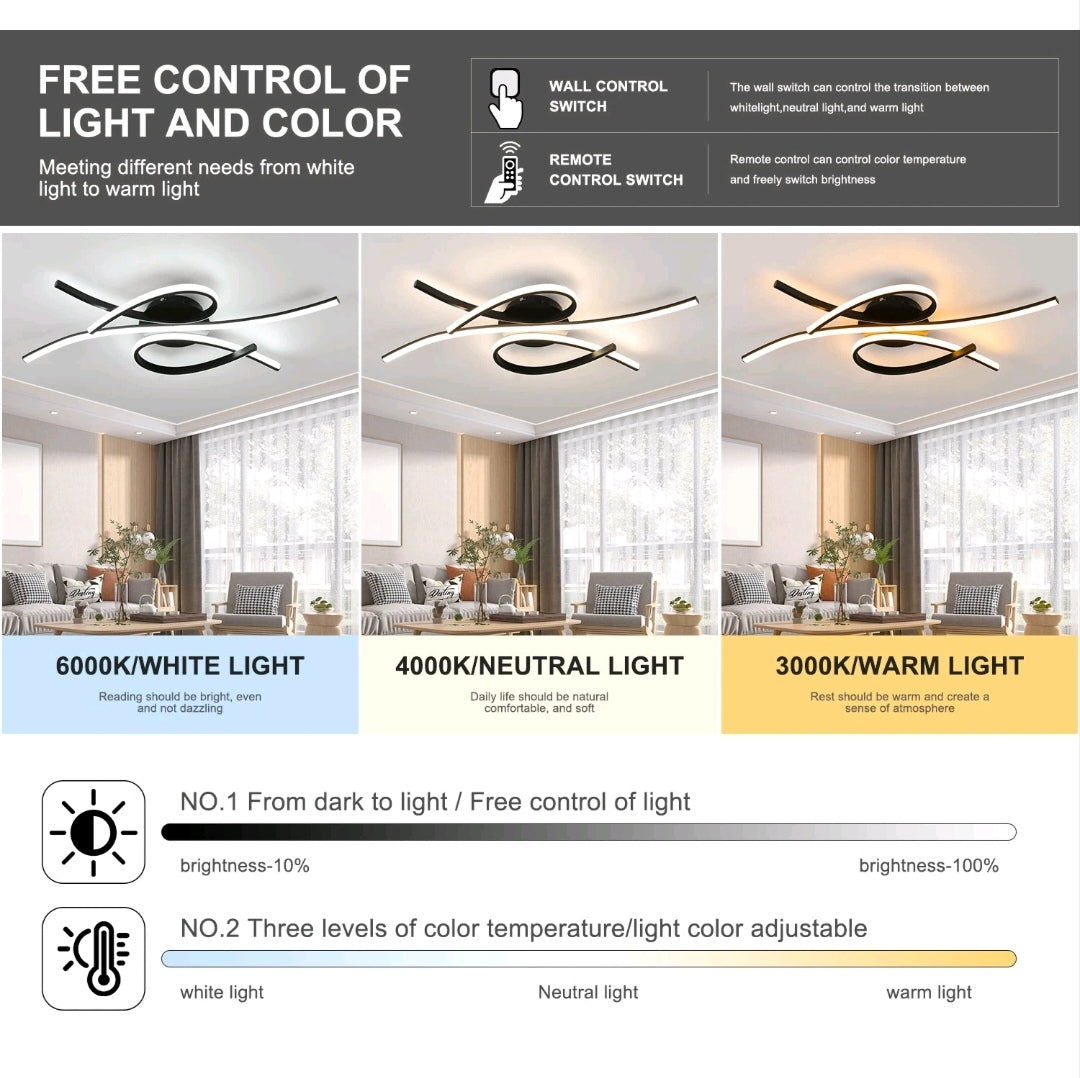 LED Deckenlampe Deckenleuchte Dimmbar Modern