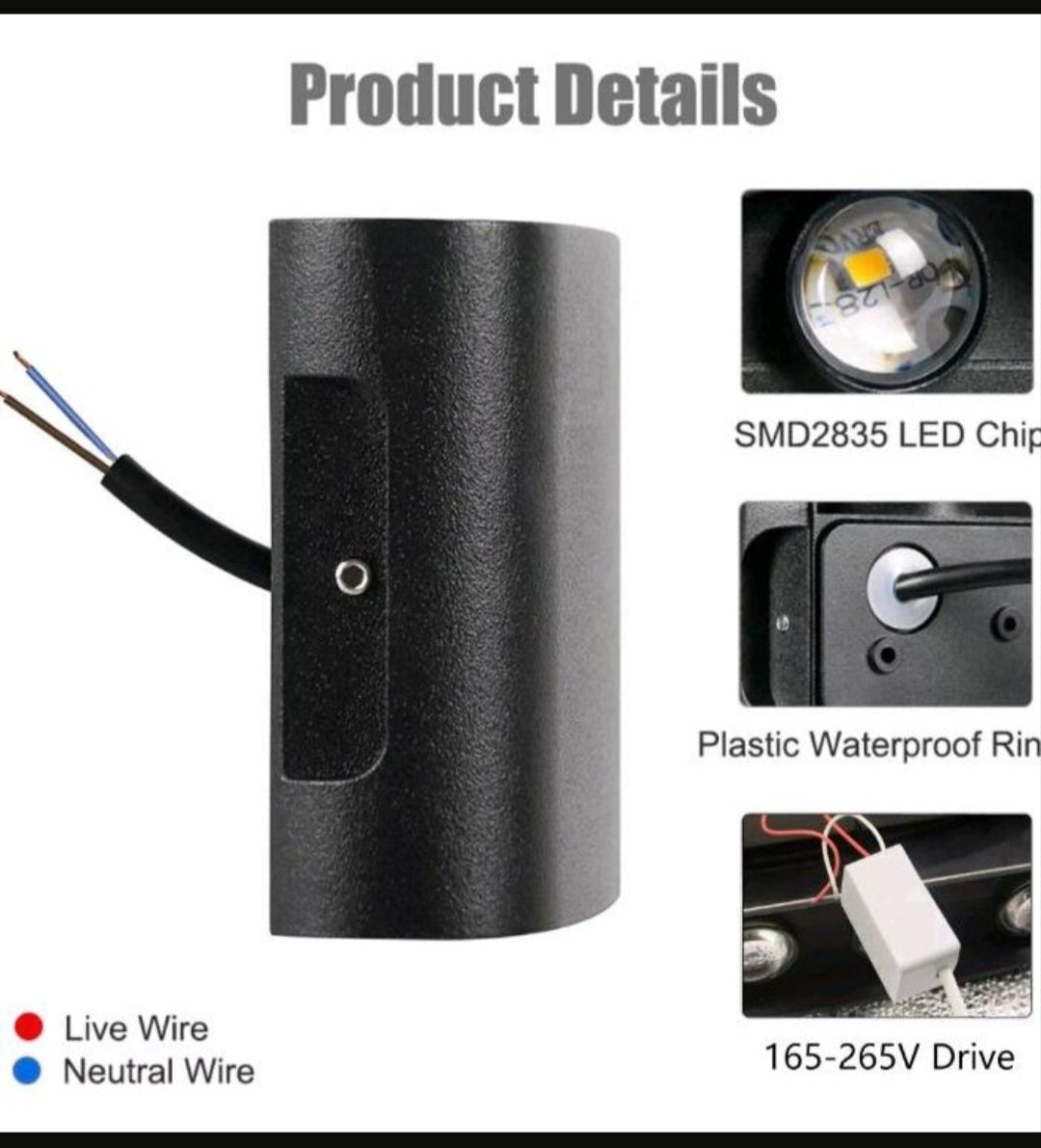 Led Wandleuchte Wandlampe up down innen Aussen