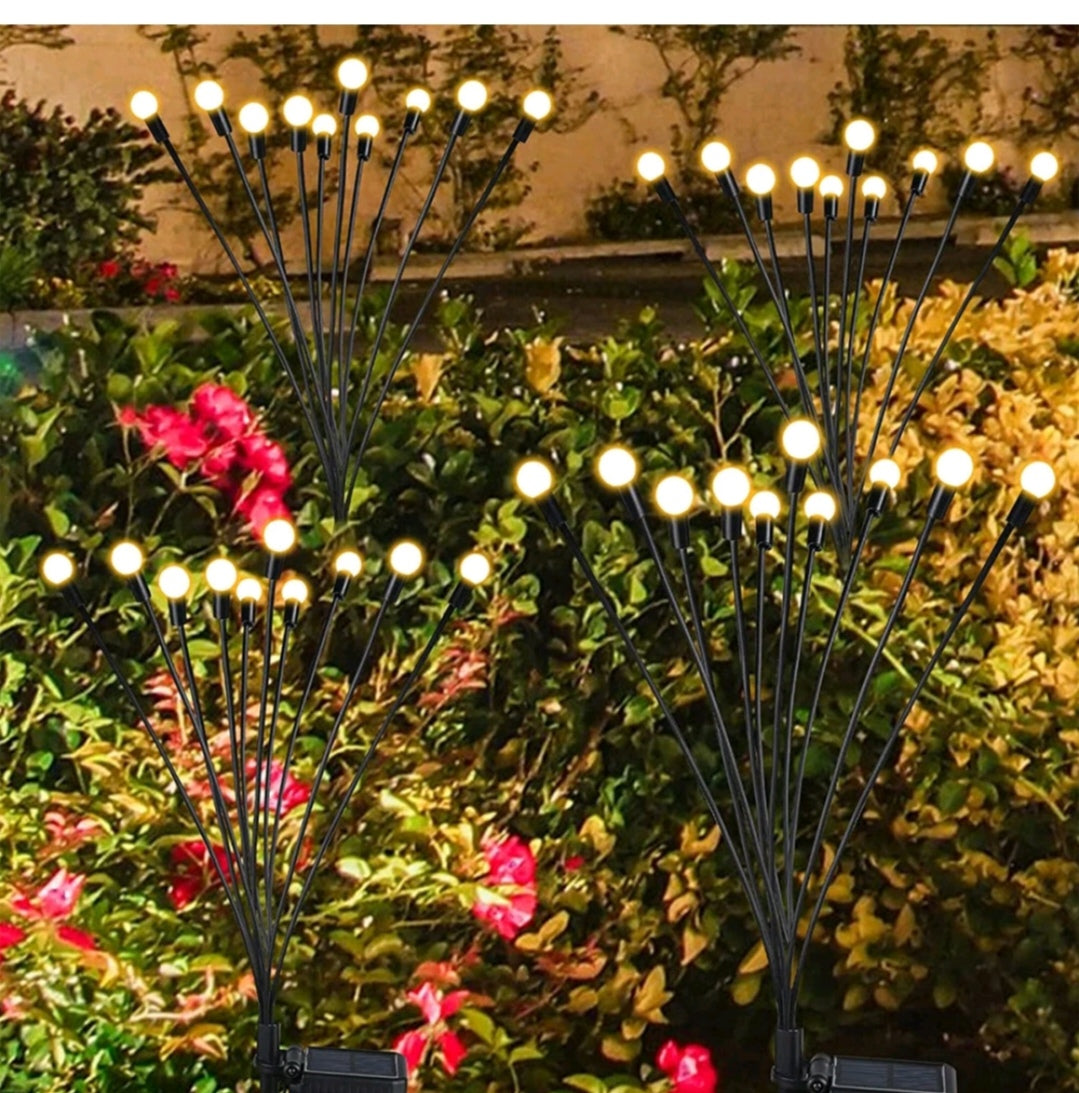 Solarleuchten Solarlampen 4 Stück Glühwürmchen