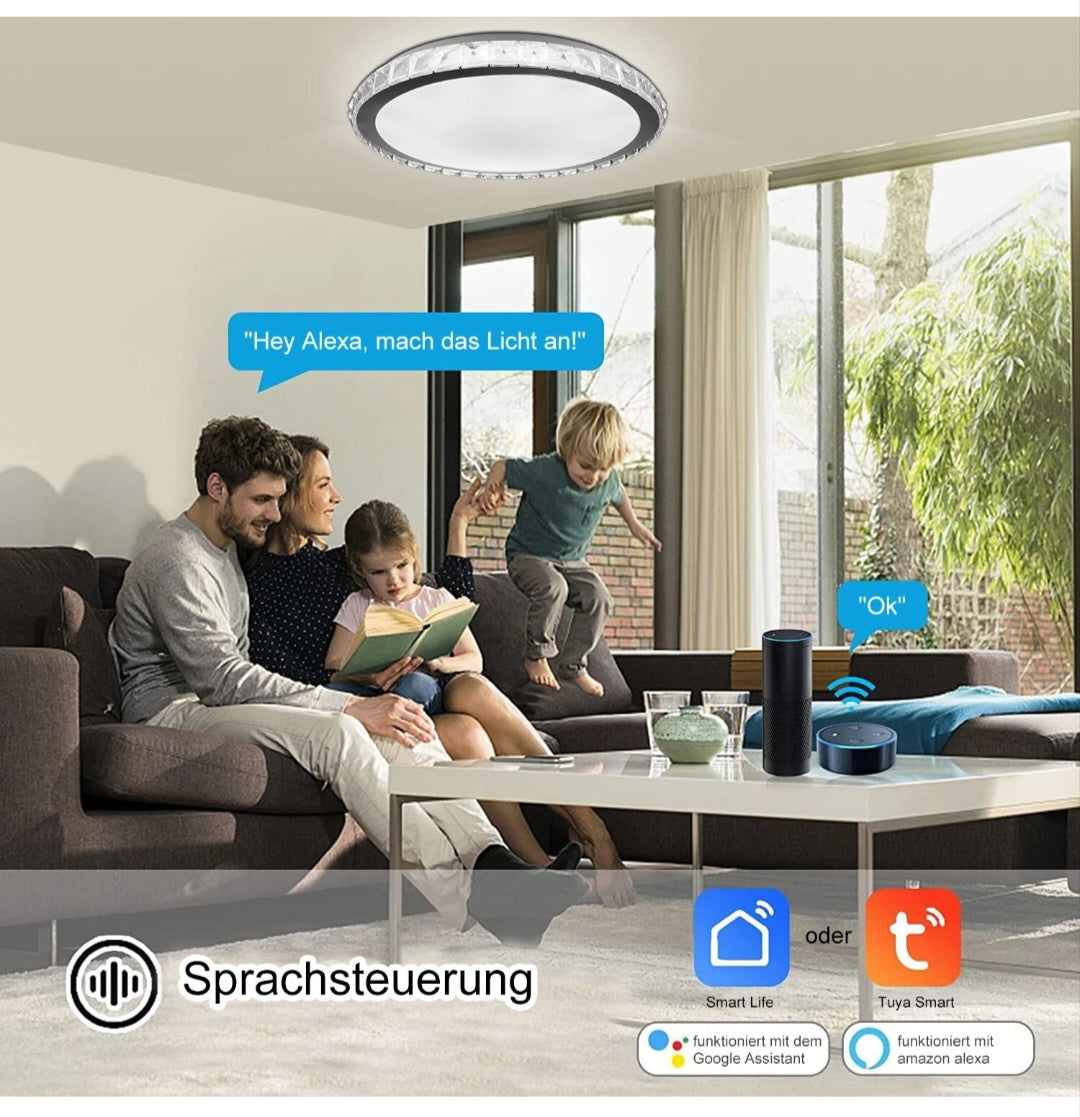 LED Deckenlampe Deckenleuchte Dimmbar Rgb Alexa