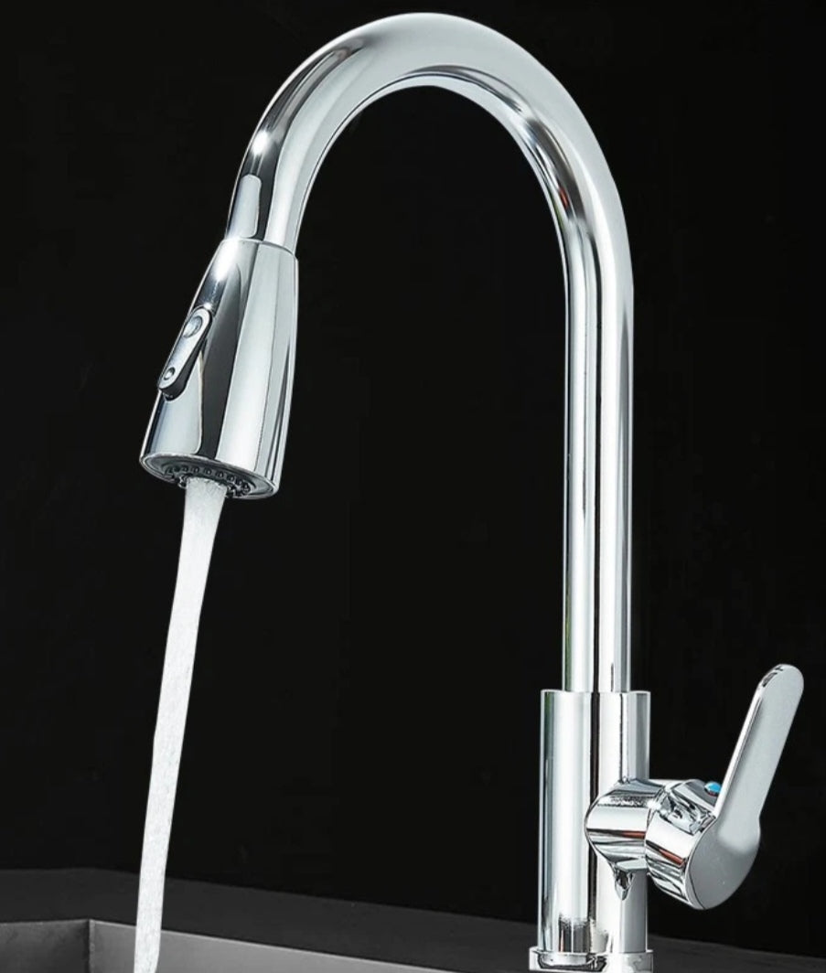 Wasserhahn Küchenarmartur Mischbatterie Chrome Design Brause