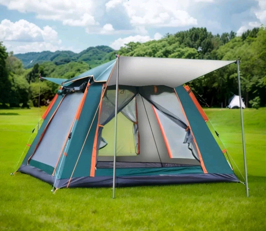 Campingzelt Pop Up Zelt Wurfzelt Wasserfest 3-4 Personen