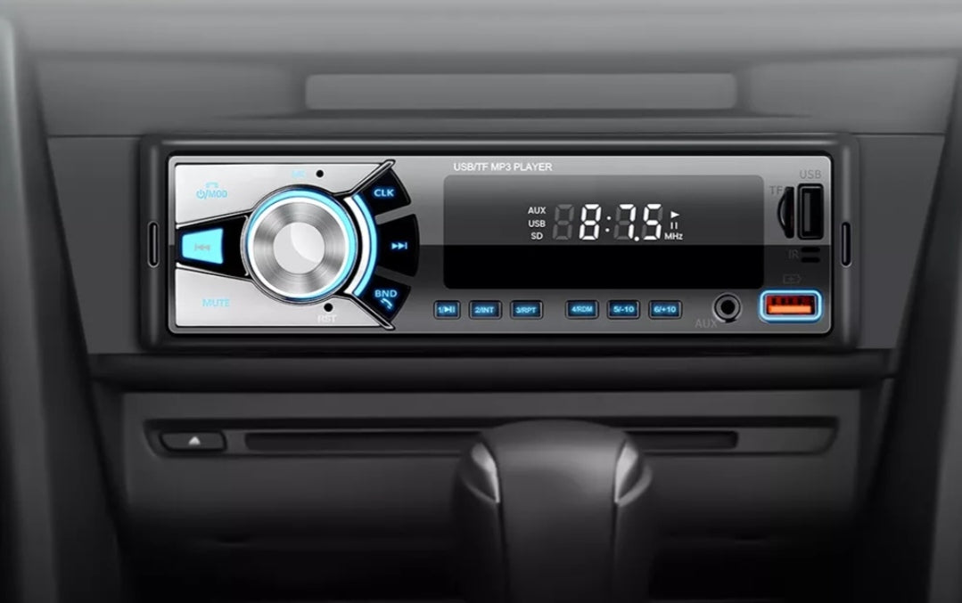 Autoradio Bluetooth Freisprechen Universal Din1 USB Aux SD