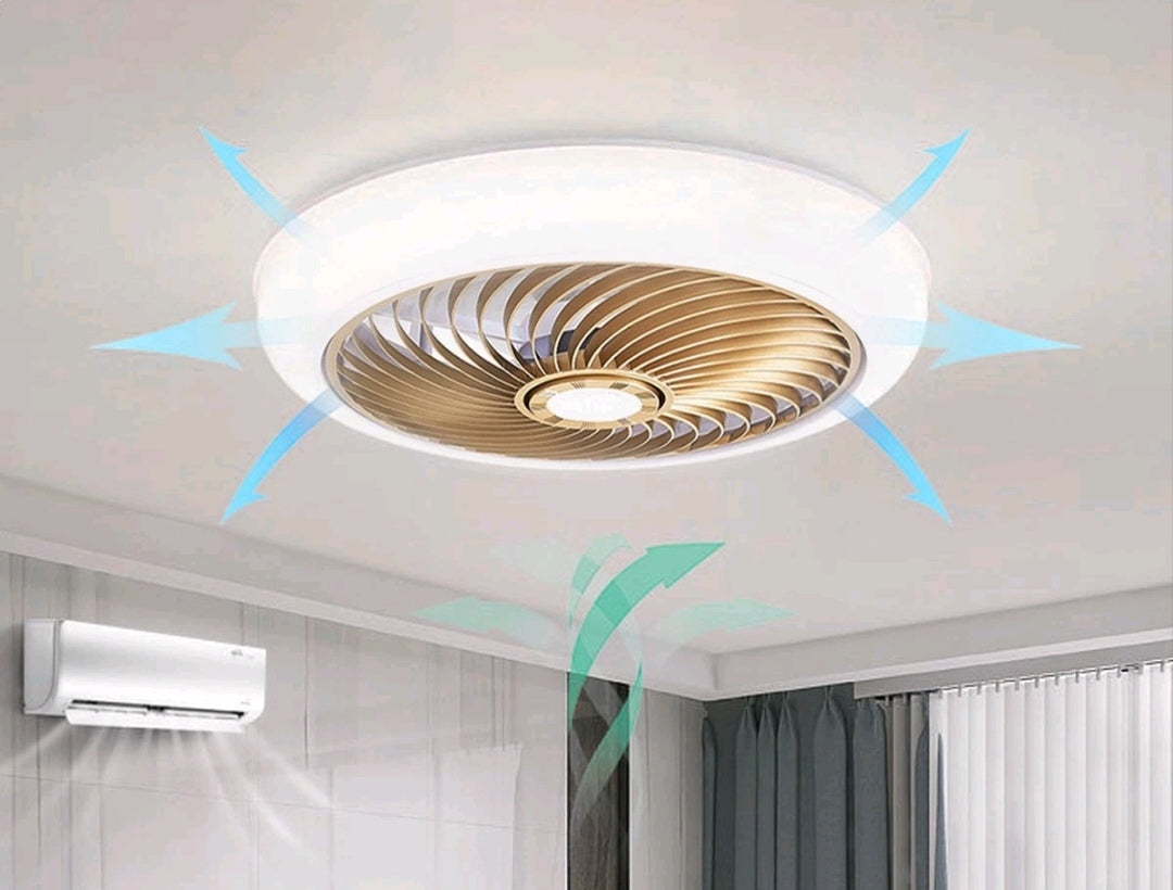 Deckenventilator Deckenleuchte Deckenlampe Ventilator Dimmbar