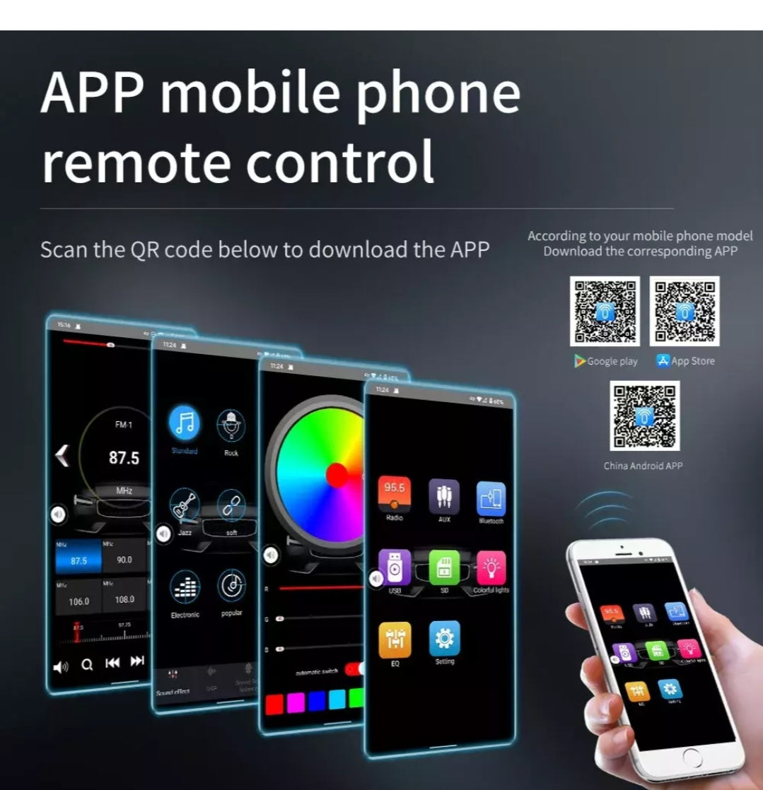 Autoradio Bluetooth Freisprechen Universal Din1 USB