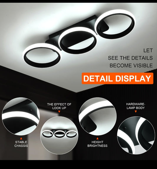 Led Deckenlampe Deckenleuchte 3 Farbig