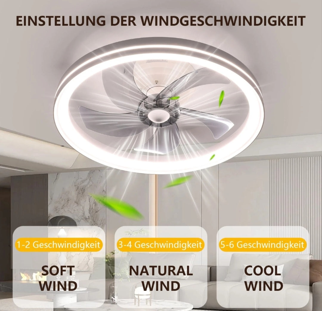 LED Deckenlampe Deckenleuchte Deckenventilator
