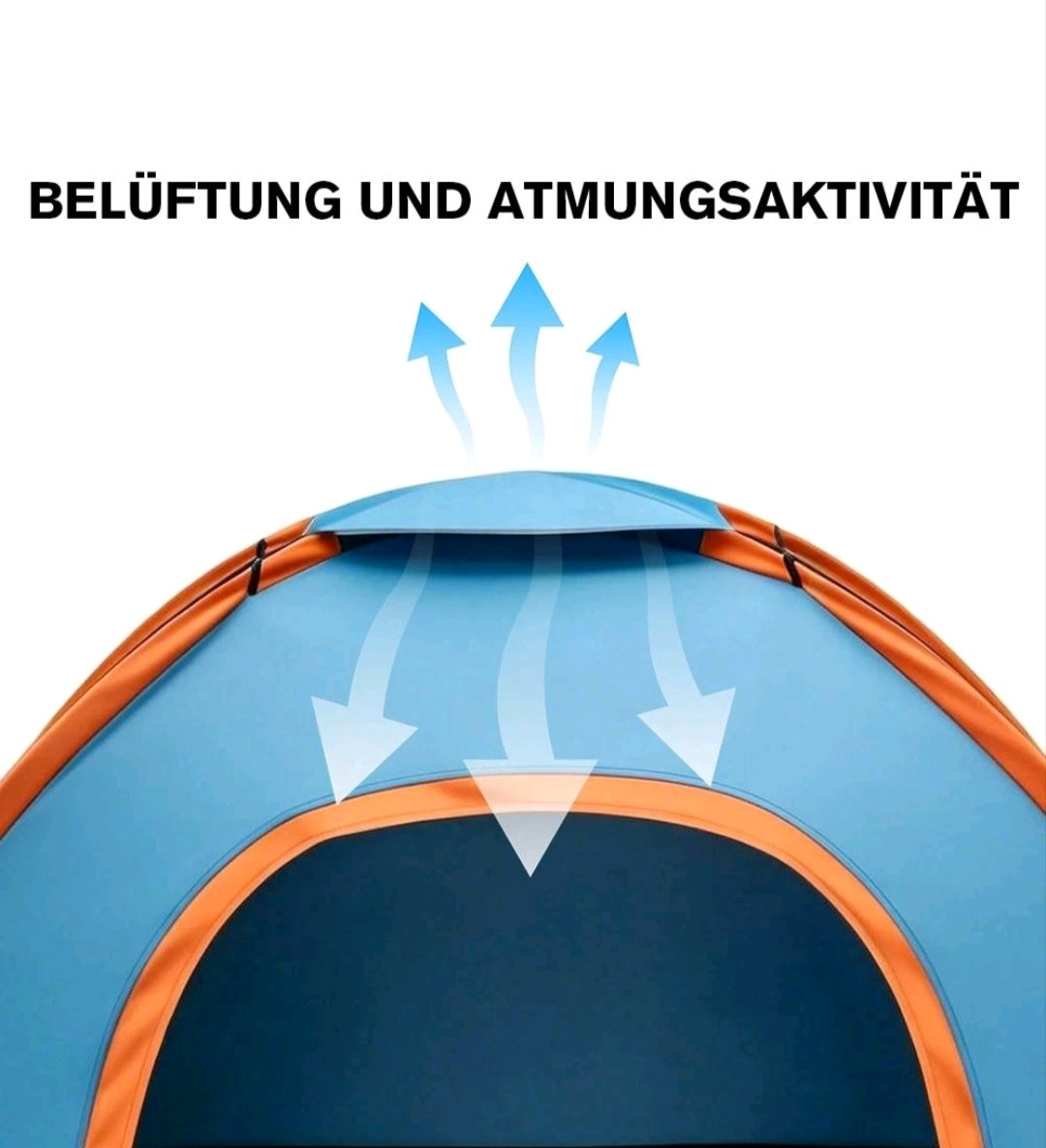 Campingzelt Pop Up Zelt Wurfzelt Wasserfest