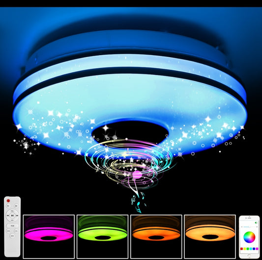 LED Deckenlampe Deckenleuchte Rgb Bluetooth Lautsprecher
