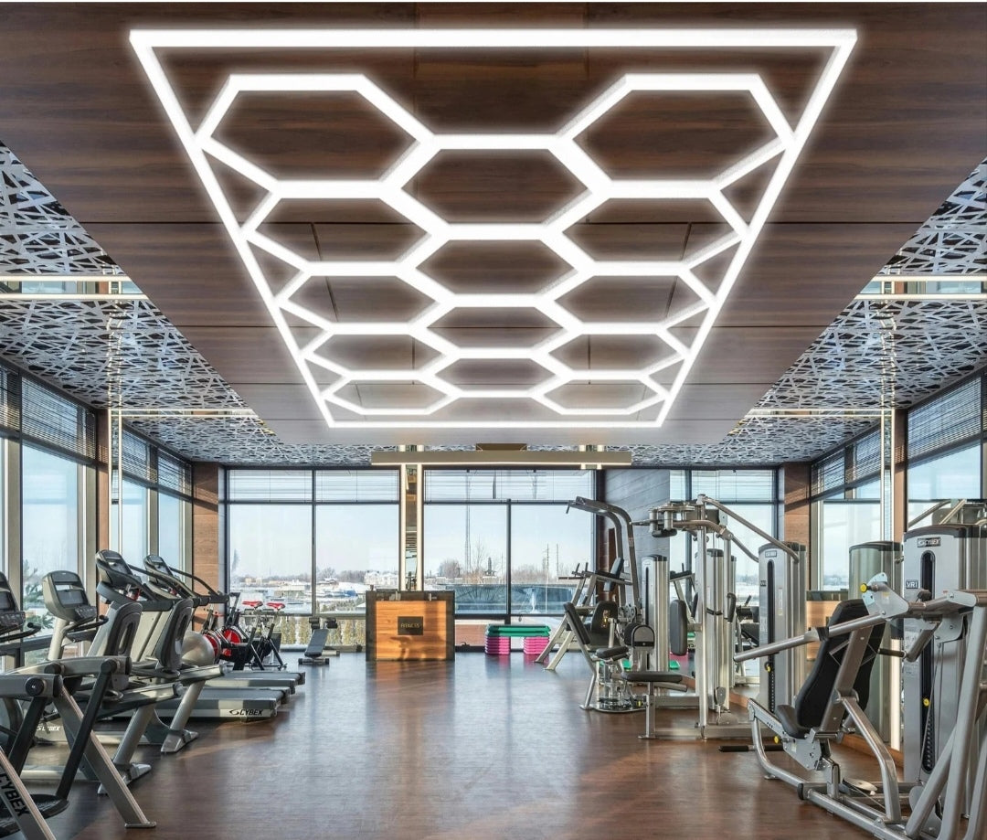 Hexagon Garagenlicht Werkstattlampe Showroom Laden 14 er