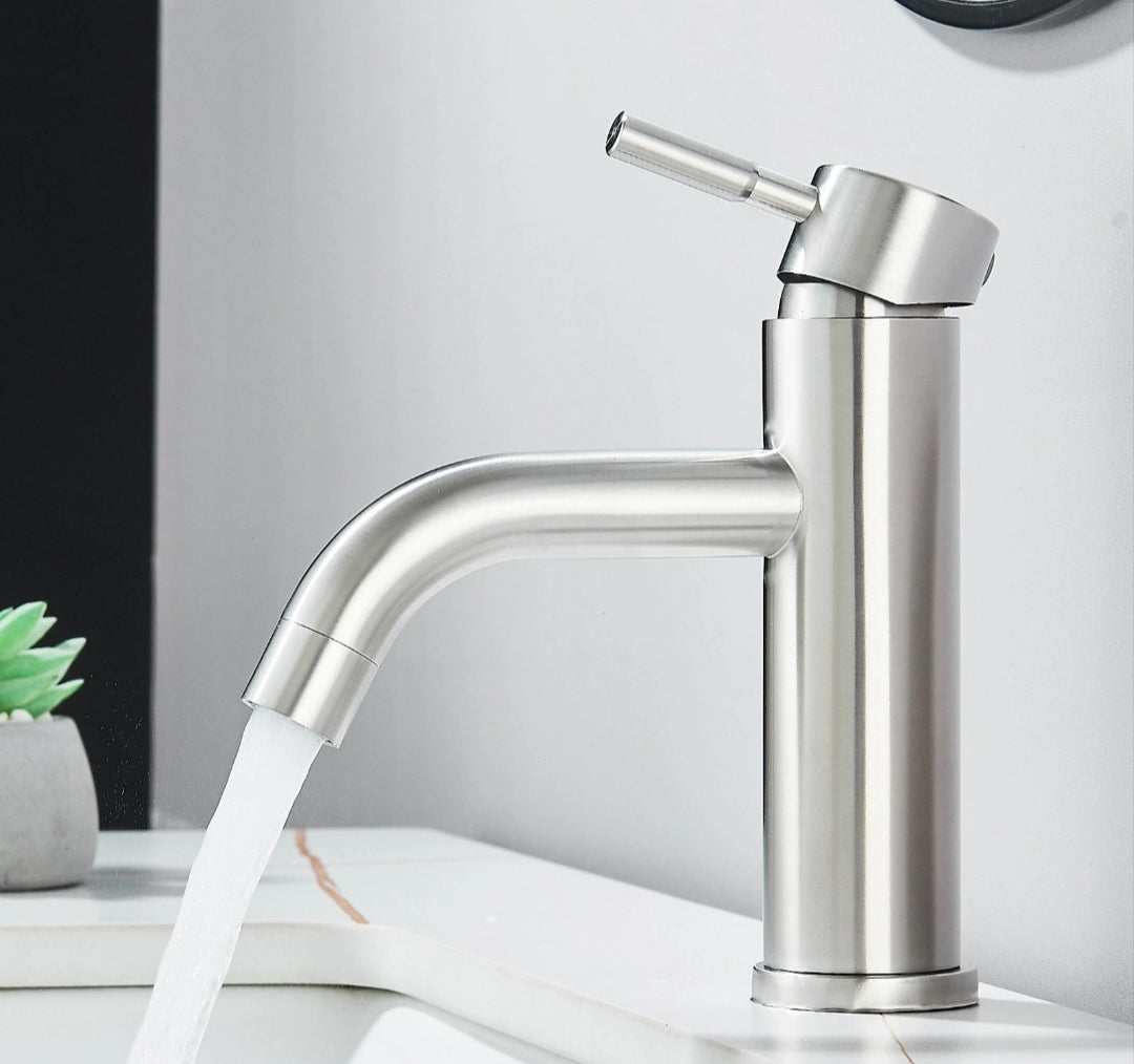 Bad Waschbecken Wasserhahn Armatur Edelstahl