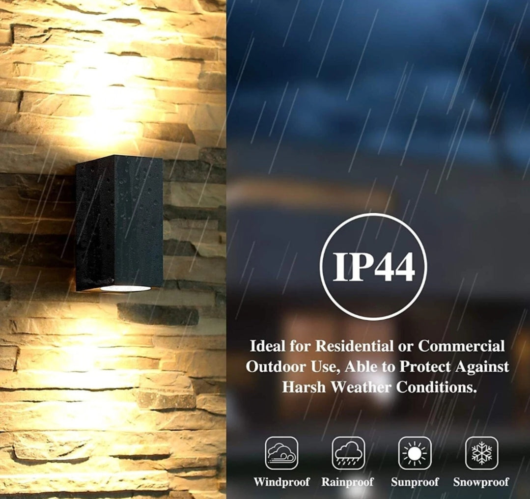 Led Wandleuchten Wandlampen innen Aussen 2 Stück