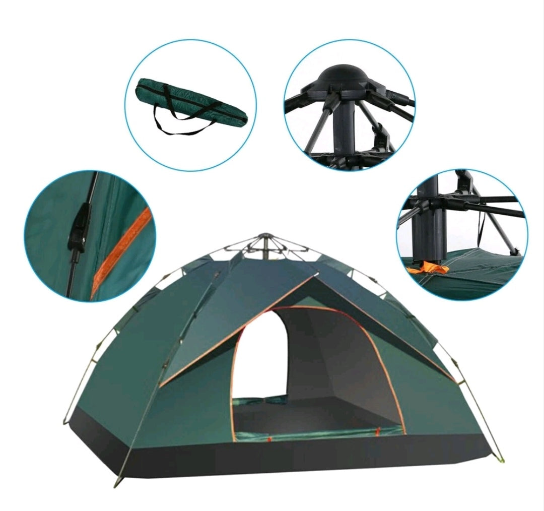Campingzelt Pop Up Zelt Wurfzelt Wasserfest 2-3 Personen