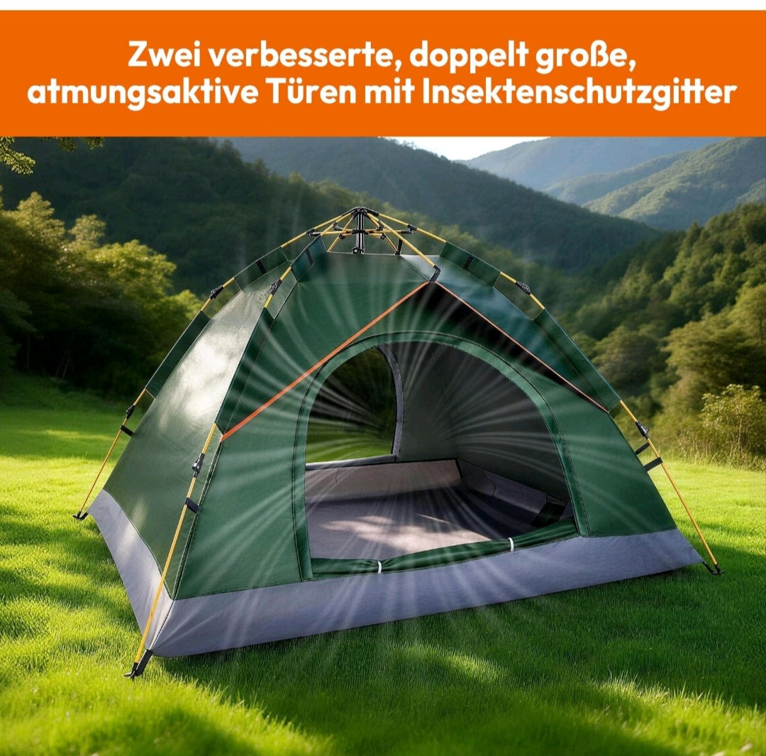 Campingzelt Pop Up Zelt Wurfzelt Wasserfest