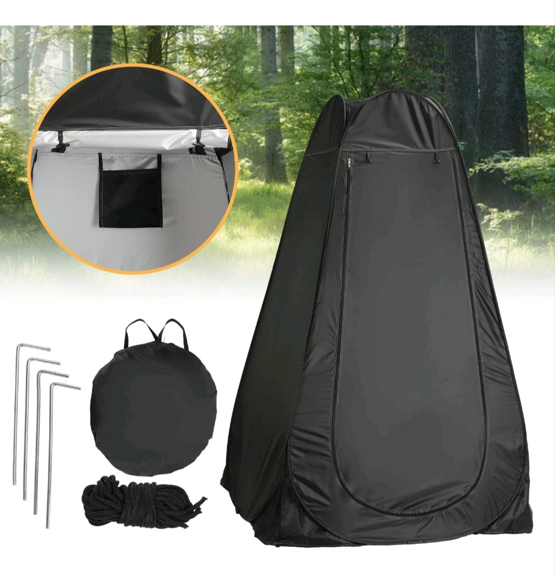 Camping Duschzelt Toilette Umziehkabine Zelt