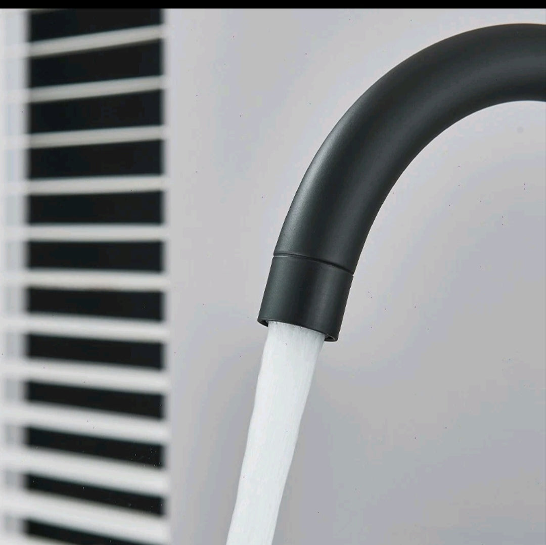 Wasserhahn Küchenarmartur Mischbatterie Schwarz Modern