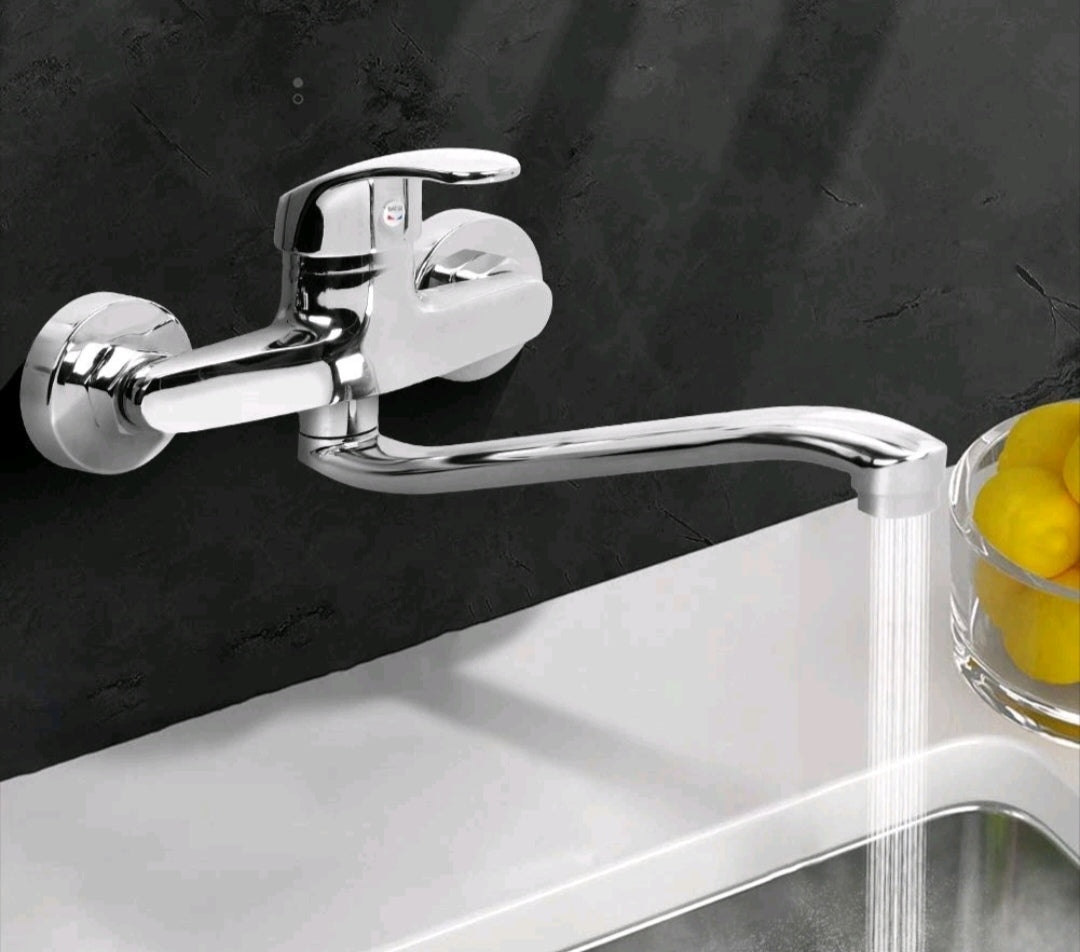 Küchenarmartur Mischbatterie Wand Wasserhahn Wandmontage