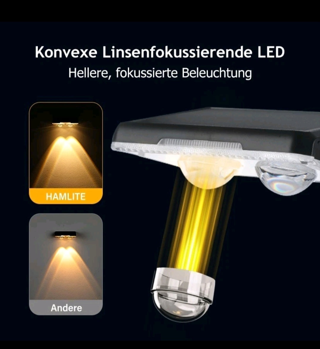 Solar Wandleuchten Wandlampen 4 Stück Rgb Zaunleuchten