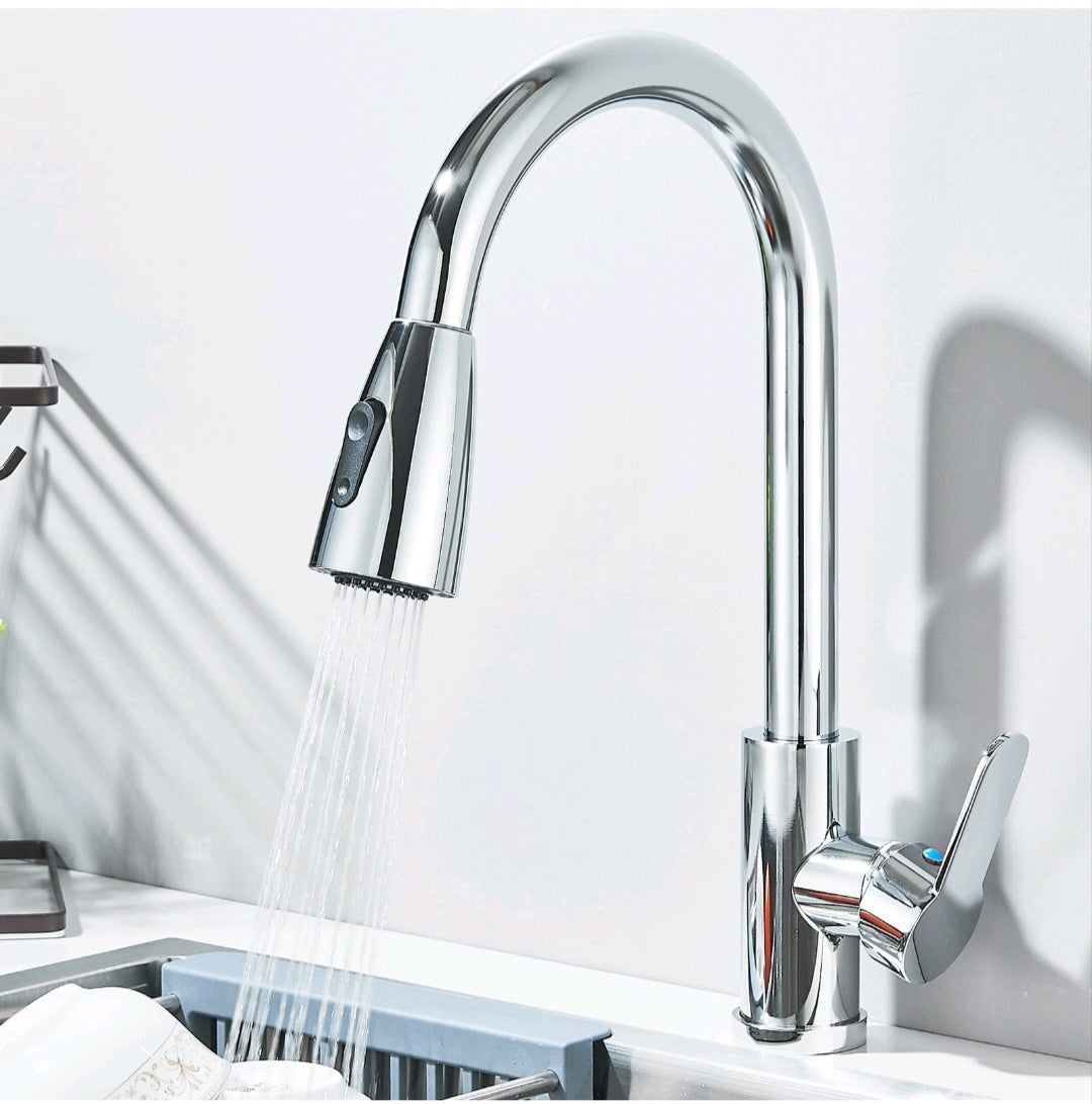 Wasserhahn Küchenarmartur Mischbatterie Chrome Design Brause