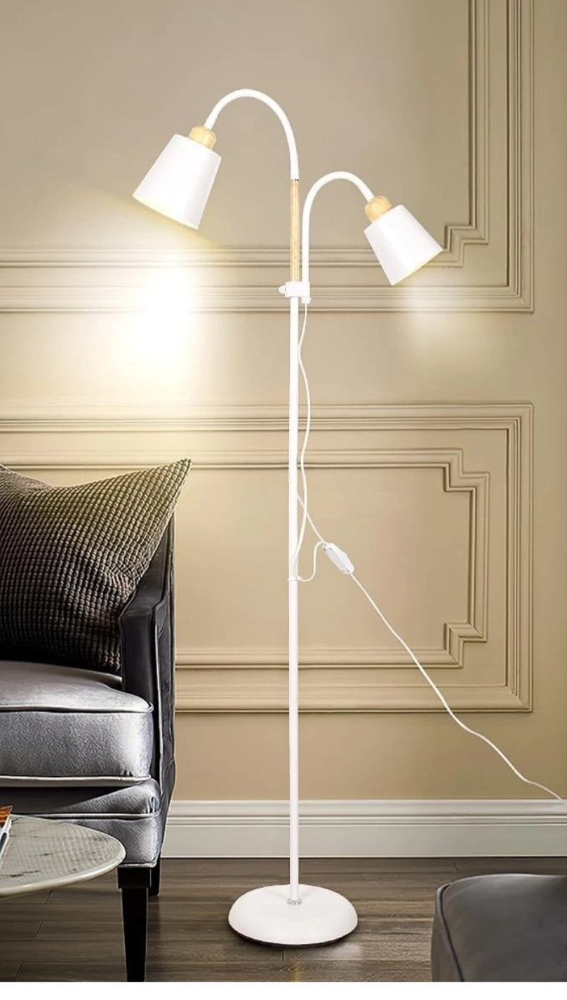 Stehlampe Stehleuchte Leselampe Skandi Retro Design