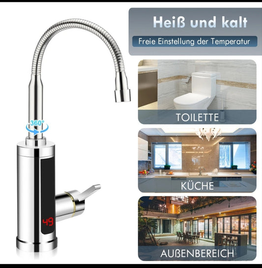 Elektrischer Wasserhahn Mischbatterie Armatur