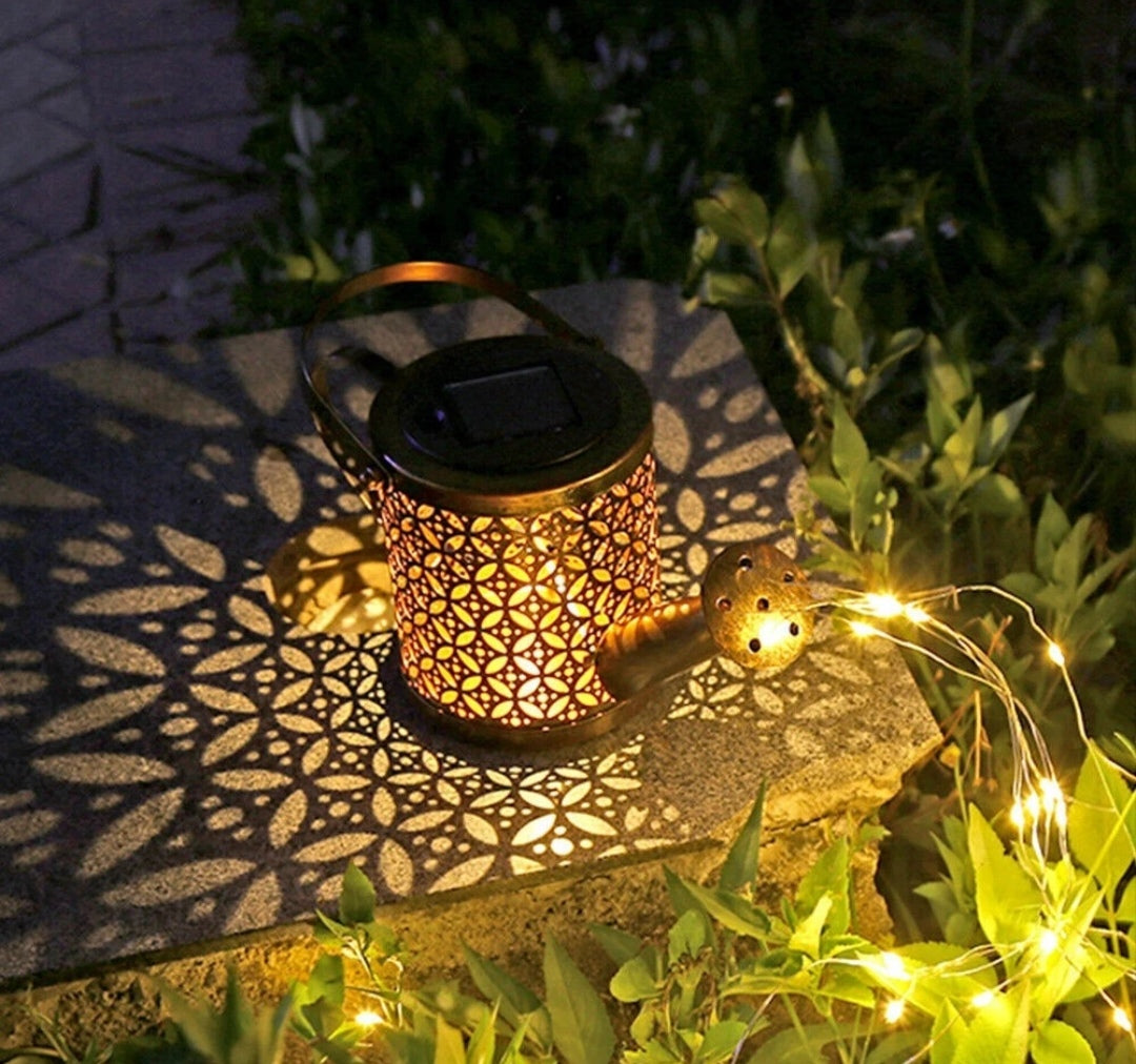 Solar Gießkanne Solarlampe Solarleuchte