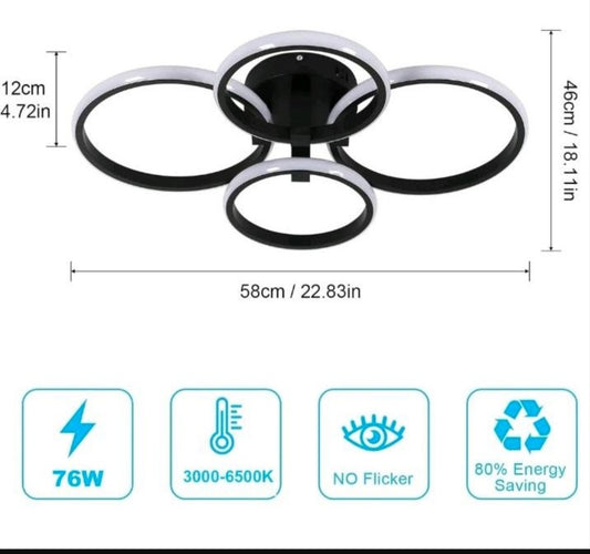 Led Deckenlampe Deckenleuchte Dimmbar