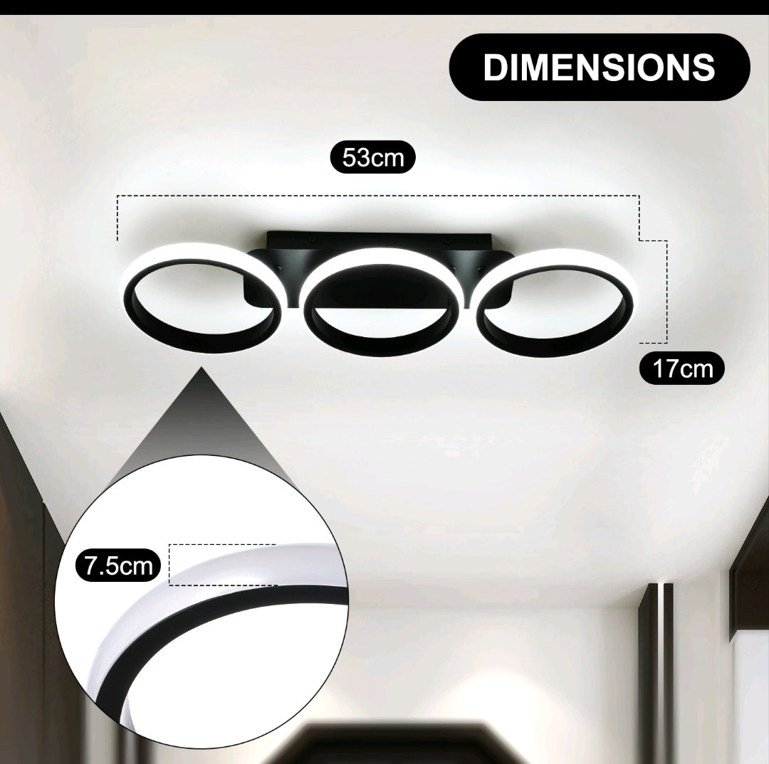 Led Deckenlampe Deckenleuchte 3 Farbig