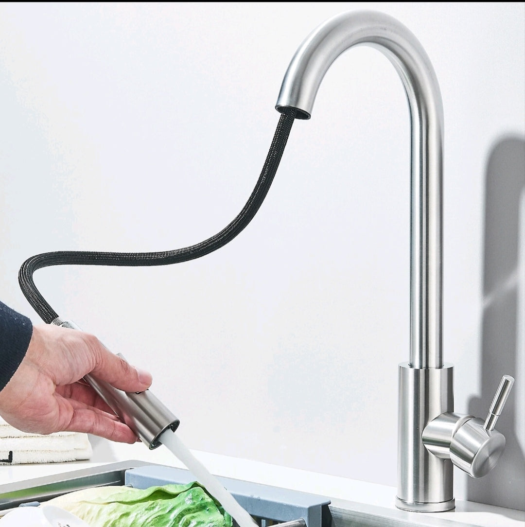 Wasserhahn Küchenarmartur Mischbatterie Brause Modern