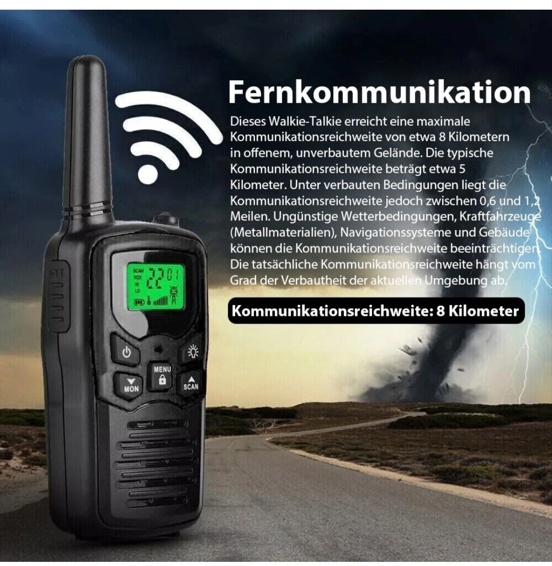 Walkie Talkies Funkgeräte 2Stück