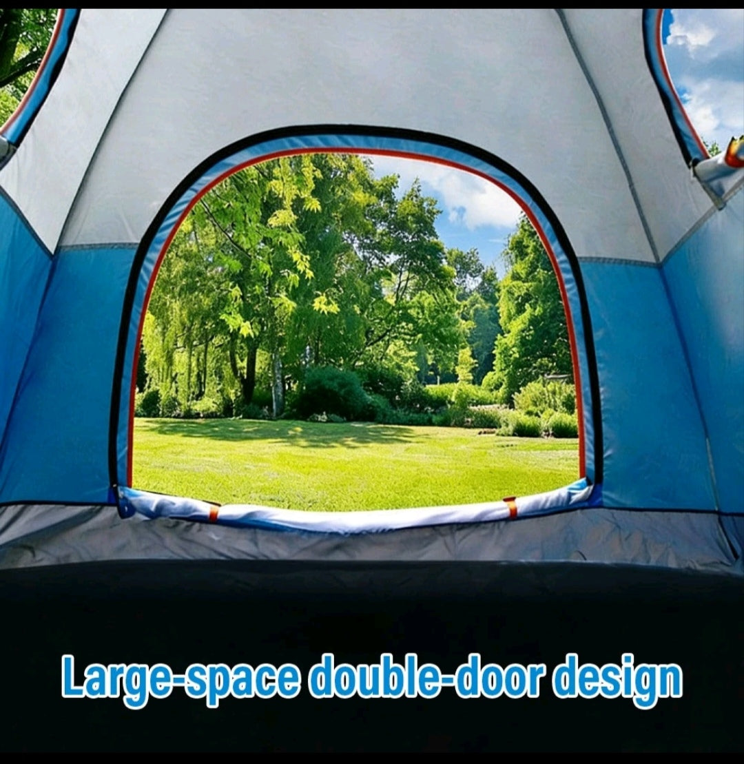 Campingzelt Pop Up Zelt Wurfzelt Wasserfest 3-4 Personen