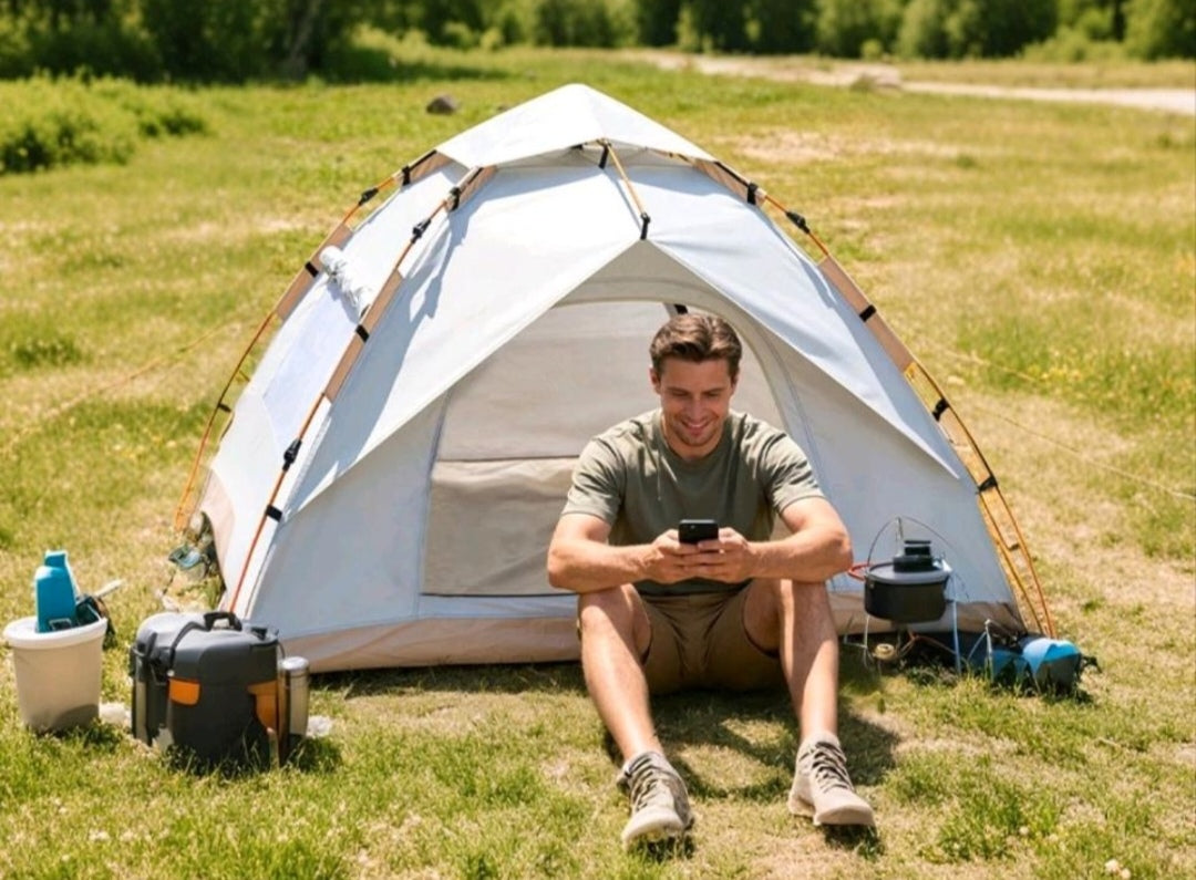 Campingzelt Pop Up Zelt Wurfzelt Wasserfest