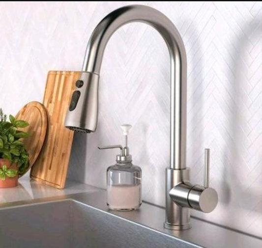 Küchenarmartur Mischbatterie Wasserhahn mit Brause Flexible