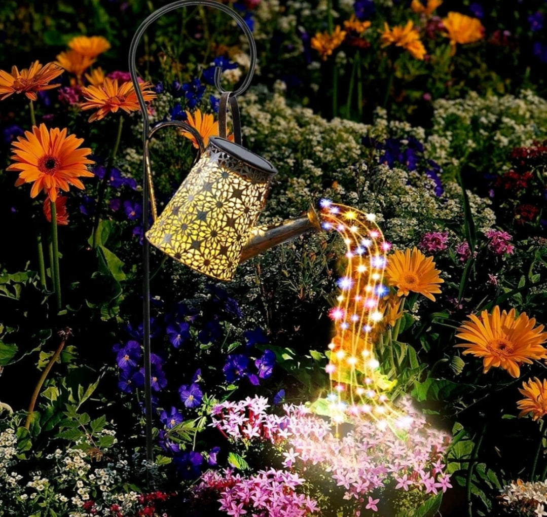 Solarleuchte Solarlampe Gießkanne