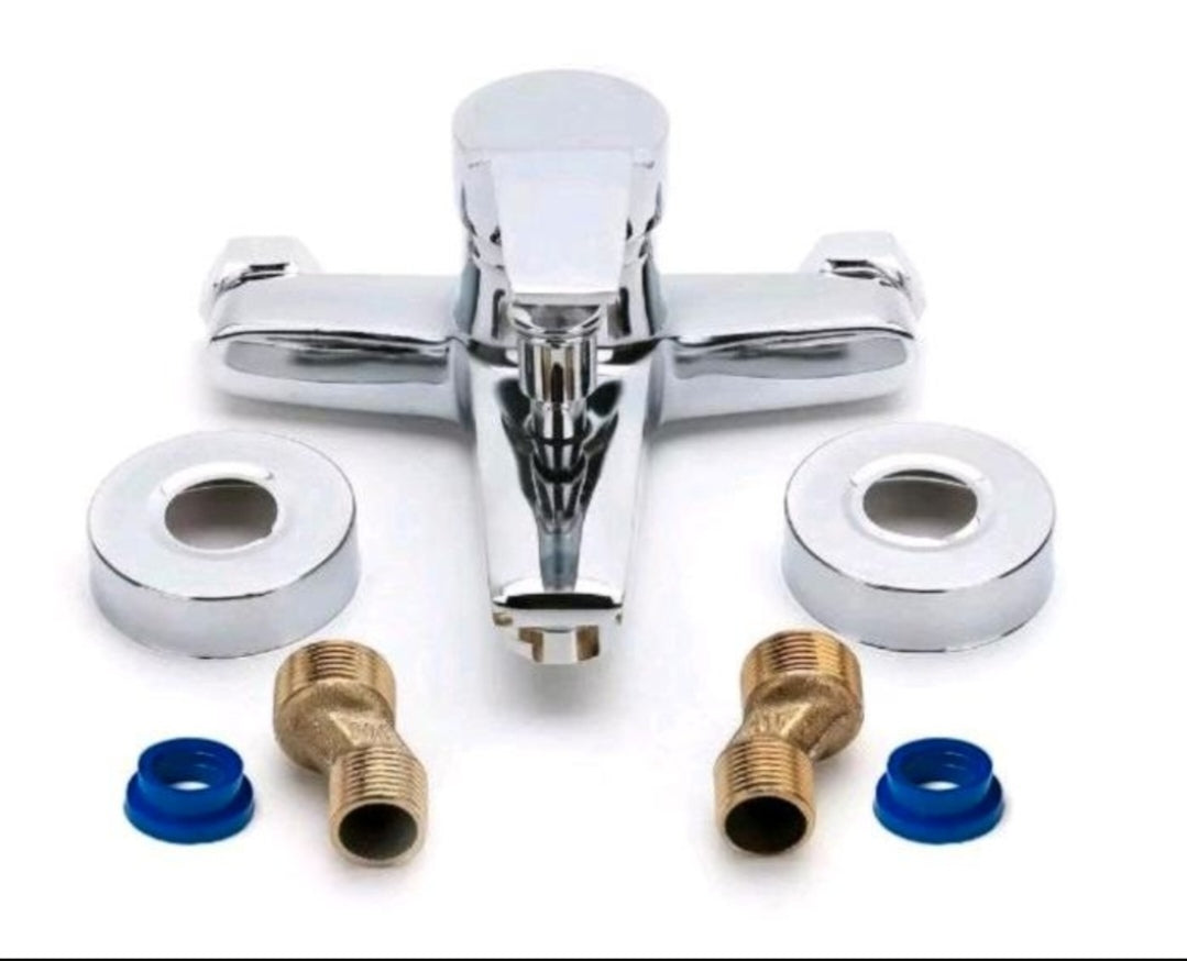 Badewannenarmartur Wannenarmartur Mischbatterie Edelstahl