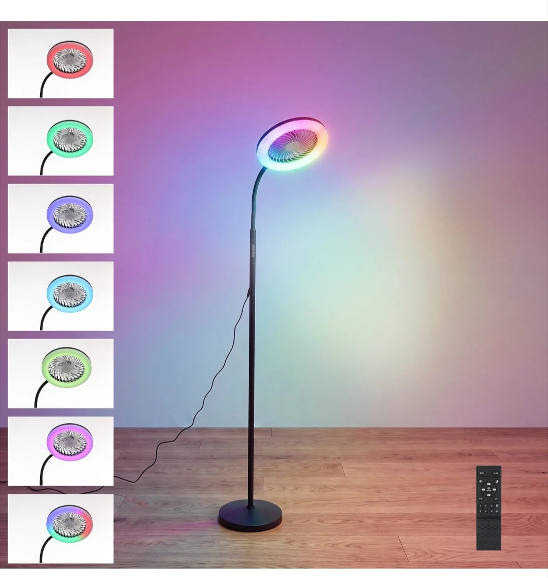 Standventilator Stehlampe Rgb Ventilator
