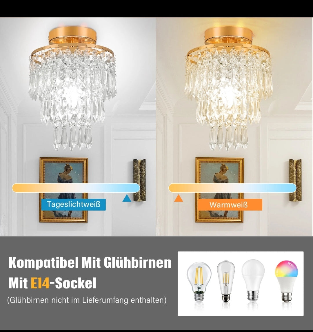 Kristall Kronleuchter Deckenlampe