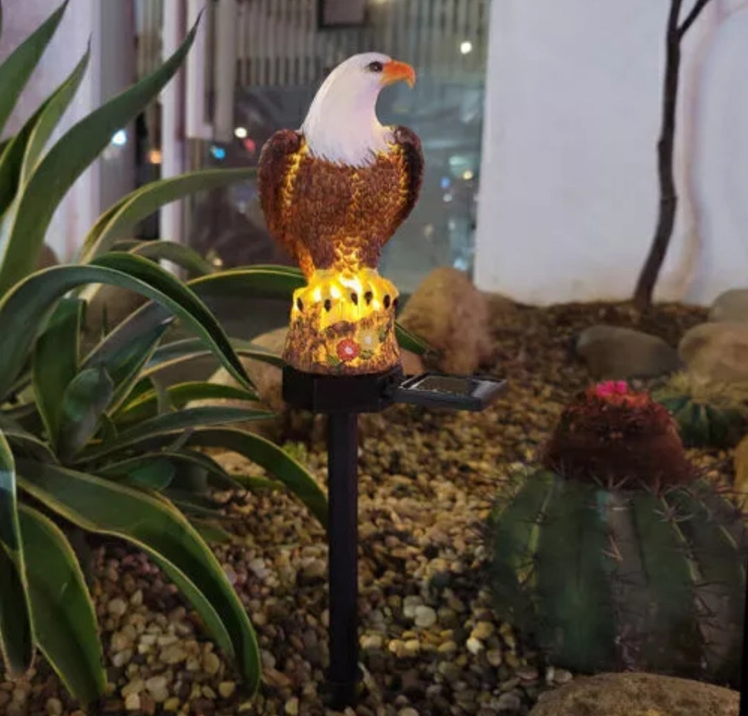 Solarleuchte Solarlampe Adler