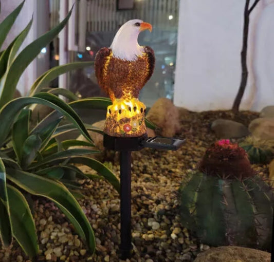 Solarleuchte Solarlampe Adler