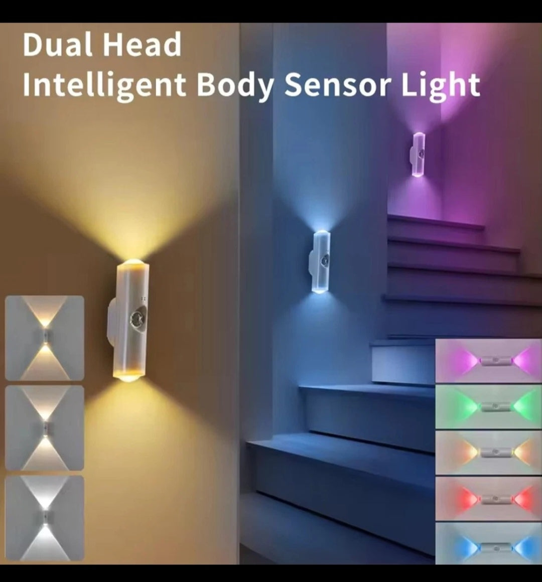 Led Wandleuchte Wandlampe Akku Rgb Bewegungsmelder 2 Stück