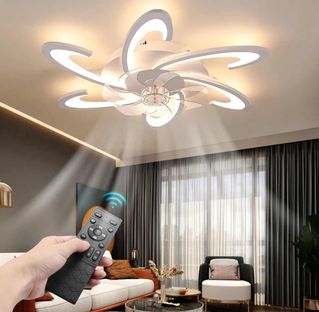 LED Deckenlampe Deckenleuchte mit Ventilator