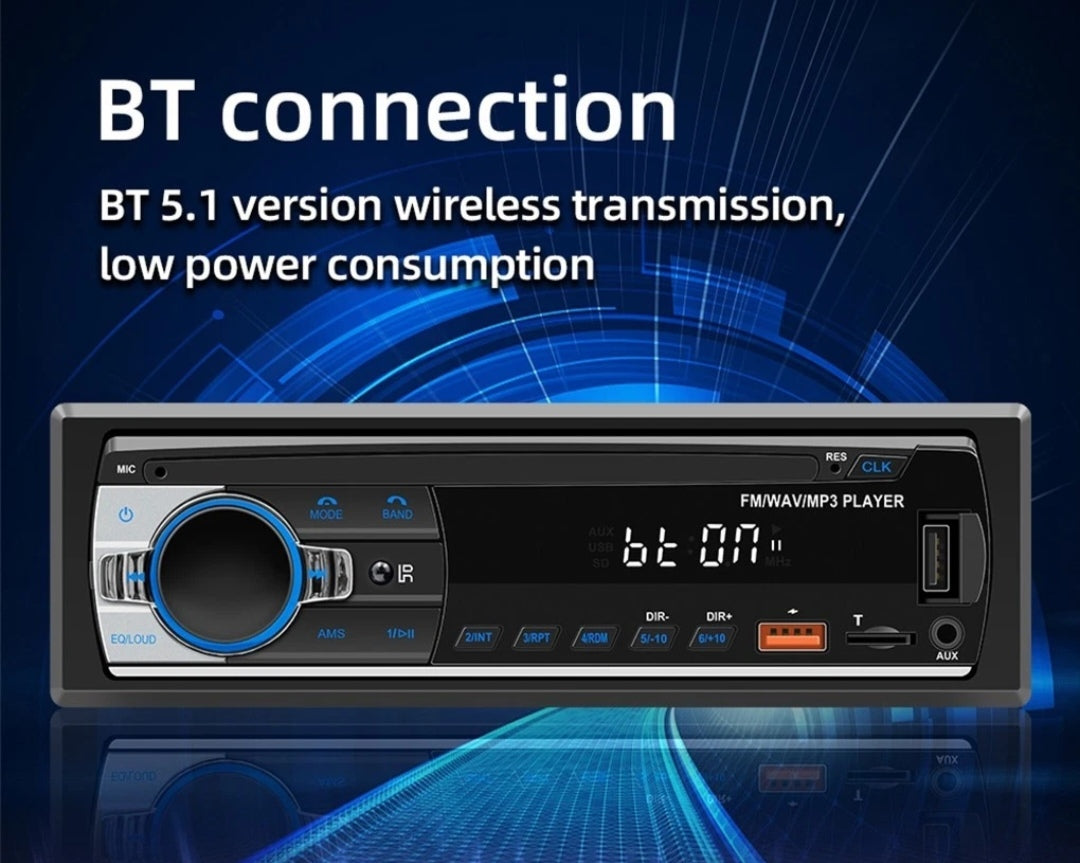 Autoradio Bluetooth Freisprechen Universal Din1 USB Aux