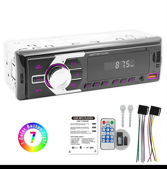 Autoradio Bluetooth Freisprechen Universal Din1 USB Aux SD