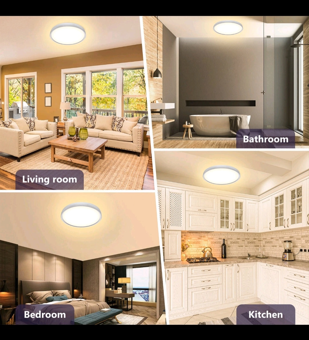 Led Deckenlampe Deckenleuchte Dimmbar