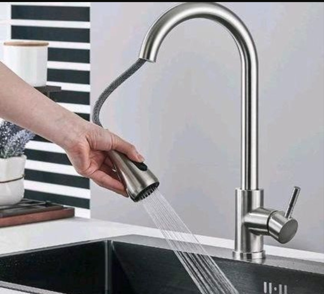 Küchenarmartur Mischbatterie Wasserhahn mit Brause Flexible