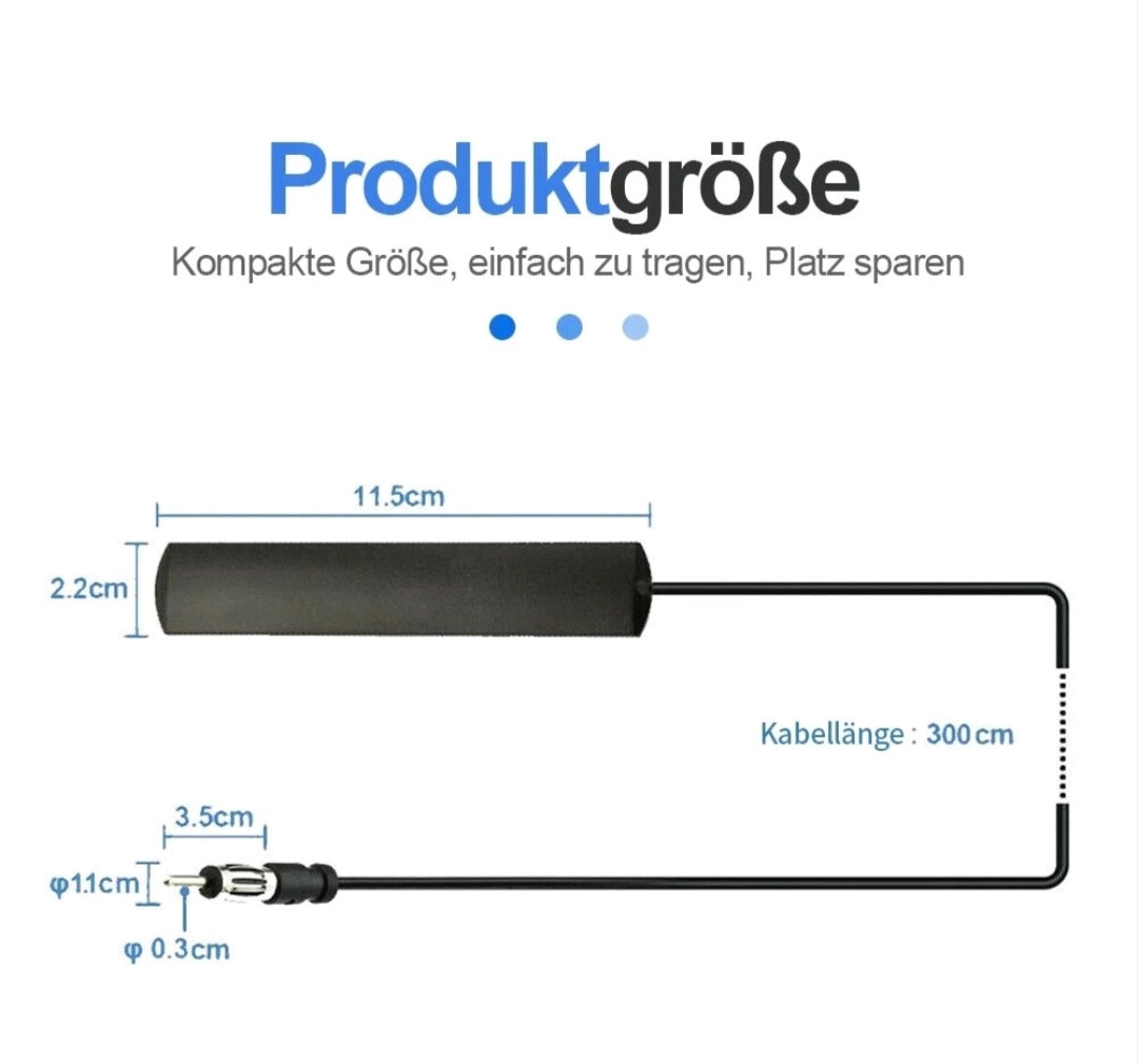 Auto DAB Antenne PKW Radio Antenne