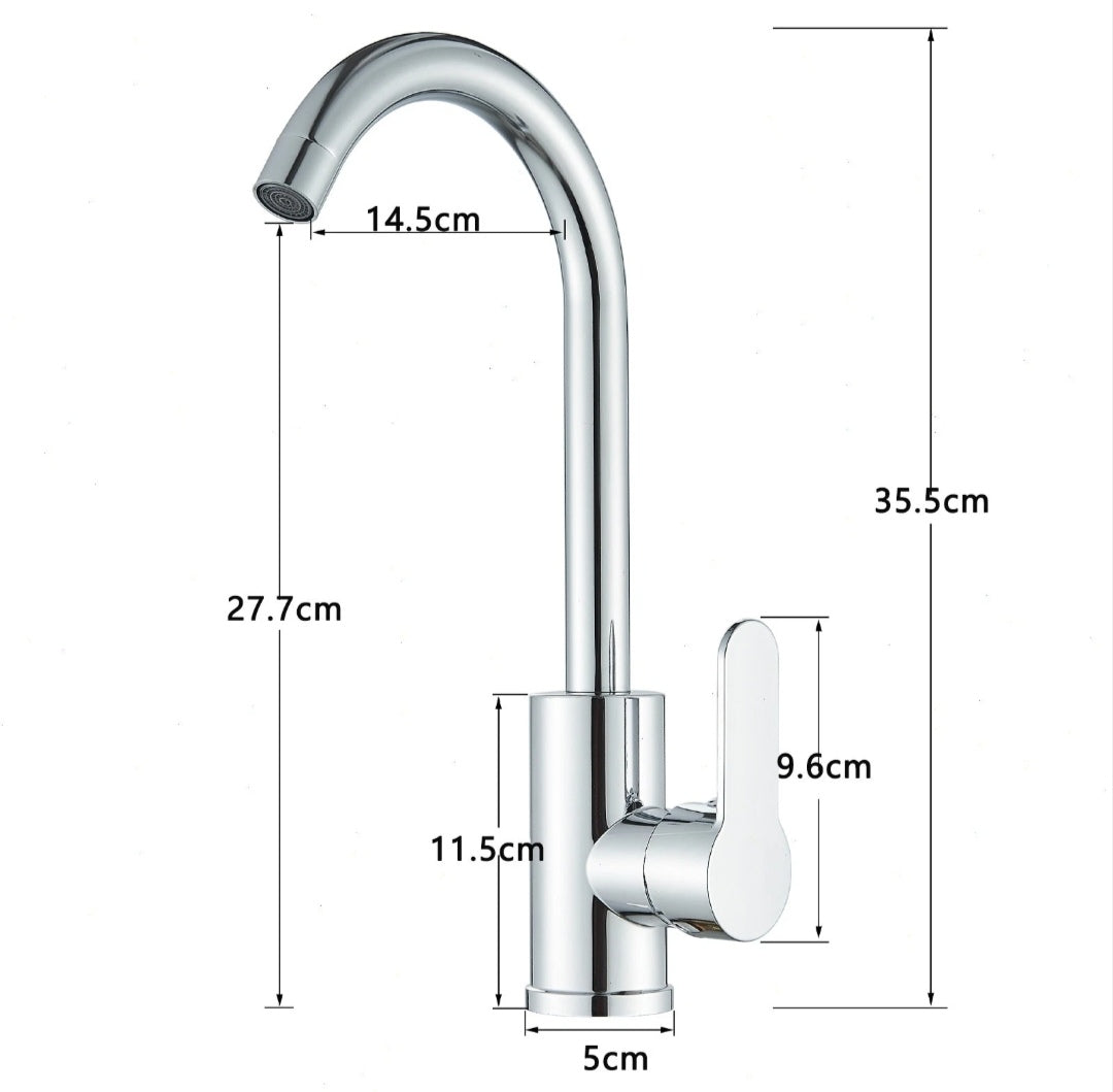 Küchenarmartur Mischbatterie Wasserhahn