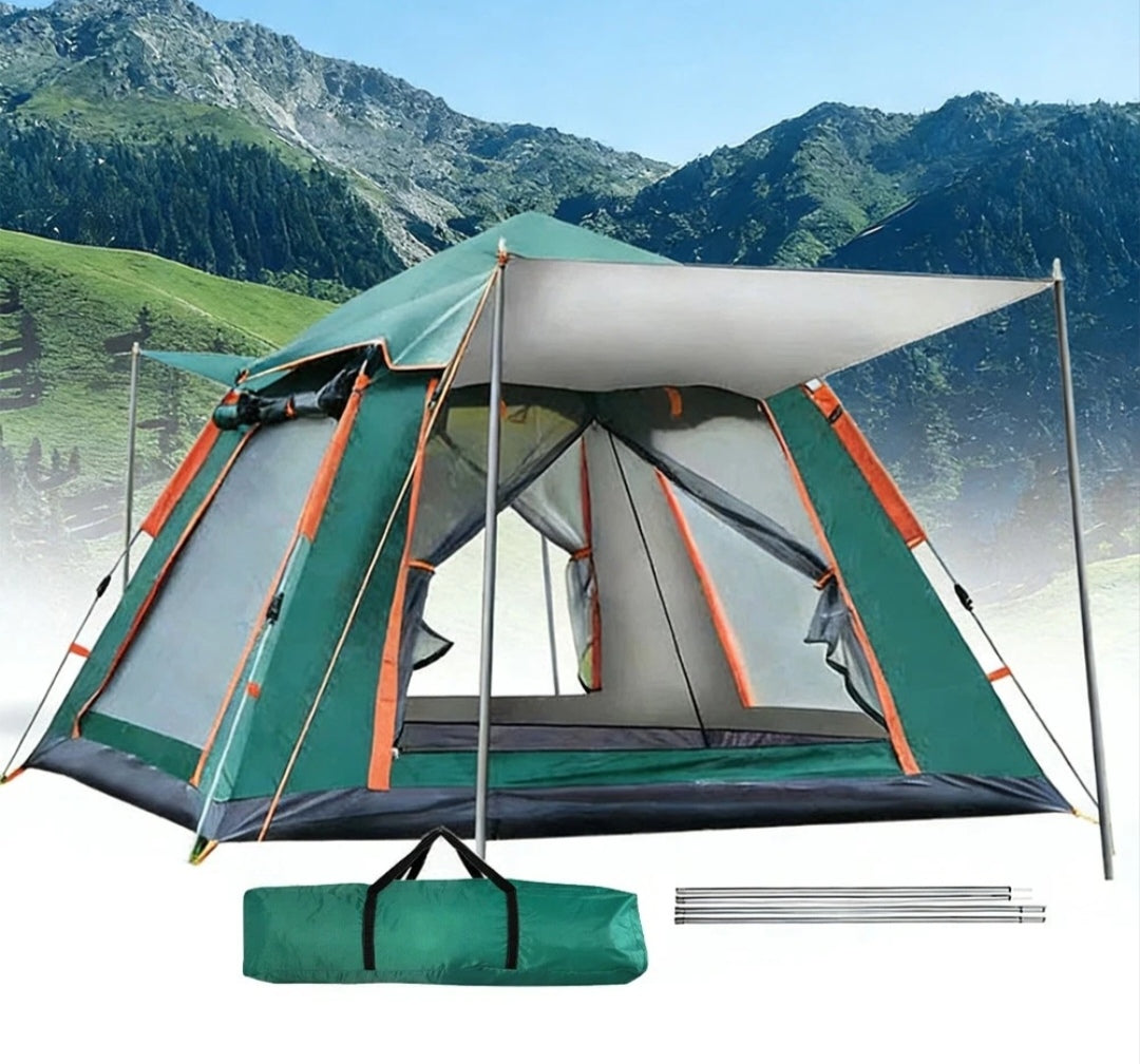 Campingzelt Pop Up Zelt Wurfzelt Wasserfest 3-4 Personen